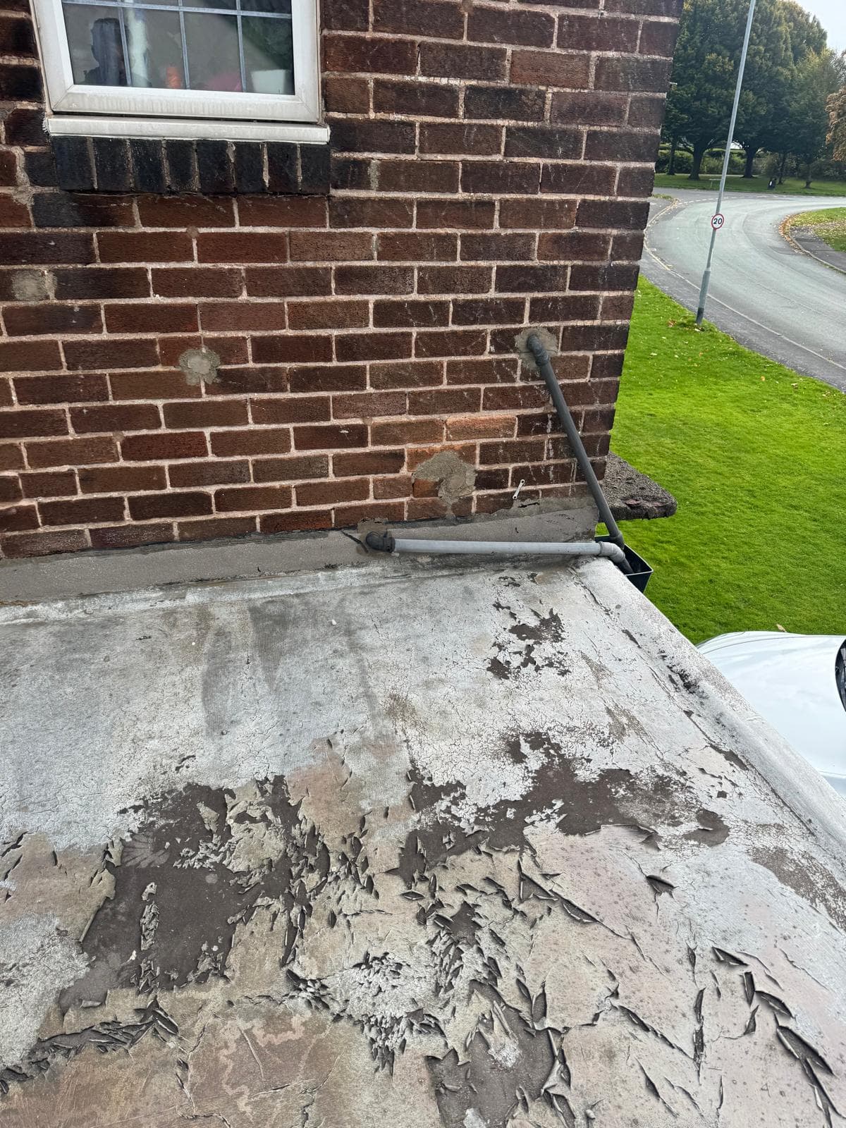 Fiberglass System — before